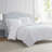 Martha Stewart Simple Scallop Cotton Blue Comforter Set-119136840-119136841