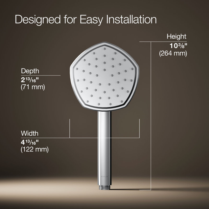 Occasion Single-Function 1.75 Gpm Handshower, Polished Chrome