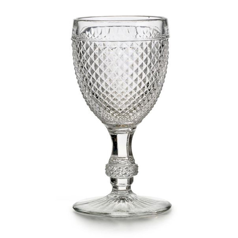 Bicos Wine Glass, Clear