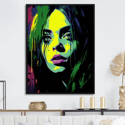 " Popart Emerald Eilish " Print