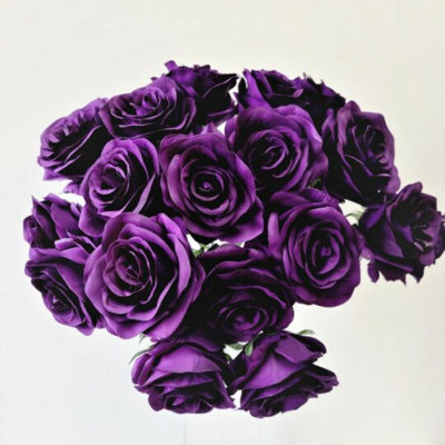 Rose Bush Artificial Flower