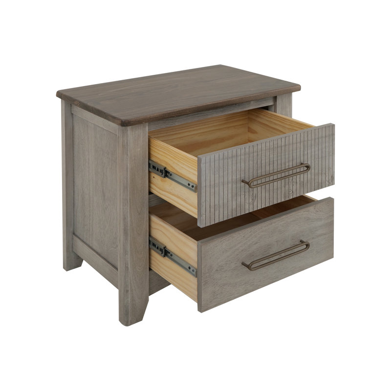 2 tiroirs, table de chevet