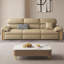Canapé de salon en cuir Minimalist Modern-1524009808