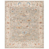 Samarkand 144 Area Rug In Grey / Ivory