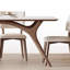 Table rectangulaire style nordique blanc crème-102484700