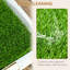 Dog Toilet Indoor with Artificial Grass Grid Panel Tray-94282719
