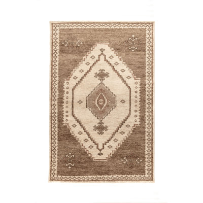 Luxor Handknotted Wool Blend Accent Rug