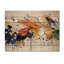 Art floral en bois sur bois de pin naturel-534663165