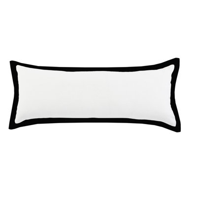 Housse de coussin décoratif contemporaine faite à la main de couleur unie 100% coton