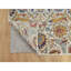 Tapis de couloir feuille de faucille XL en soie nouée à la main 2 pi 7 po x 22 pi 1 po Oyster