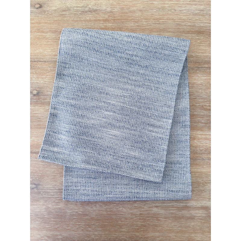 Indigo Plastic Water Resistant Table Runner