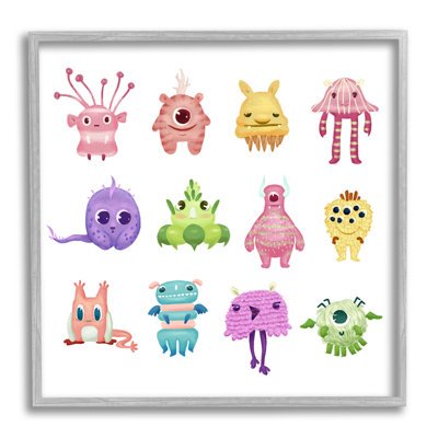 " Fun Varied Monster Creatures " by Ziwei Li