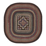 One-of-a-Kind Oval 4’3” X 4’8” Area Rug