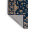 Tapis bleu lavé à la machine-1533844964