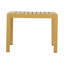 Ensemble de 2 chaises individuelles + table basse, jaune, mobilier multifonctionnel intérieur/extérieur, polypropylène, antirouille, imperméable, patins antidérapants, design ergonomique, support robuste, configuration 5 places, style minimaliste