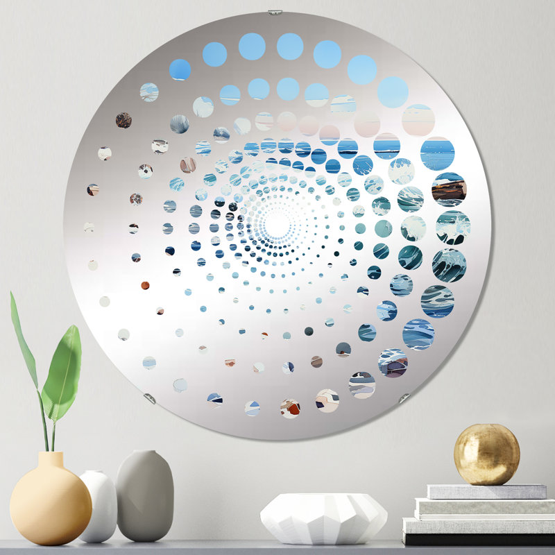 Oval Mirror, 23.6" H x 23.6" W