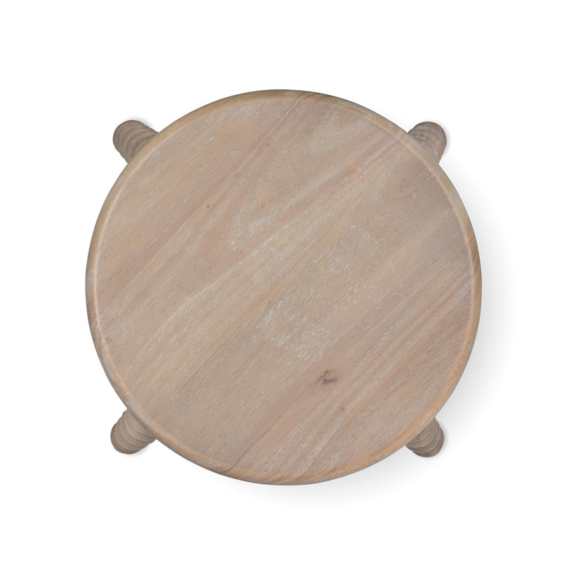 Bimini Barstool, Whitewash, Driftwood