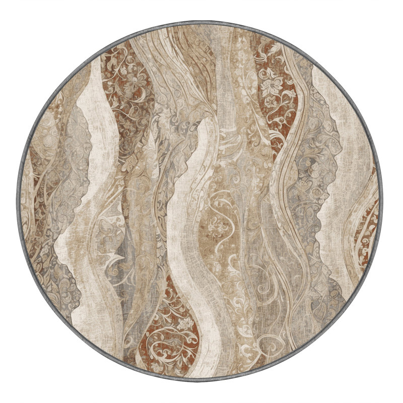 Tapis Sienna Tides, Rond 7 pi