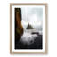 Ocean View from Black Sand Beach Iceland - Picture Frame Painting Print-55576888-55576889