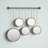 Stansfield Solid Wood Circle Wall Mirror