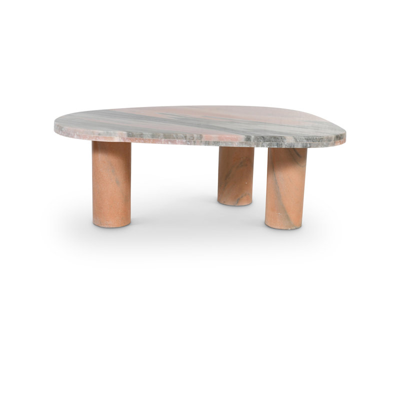 Table basse Messina, Marbre rose