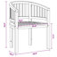 Chaise d'appoint de patio Jariana-1615183874