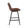 Rasnick Upholstered Counter Stool with Metal Frame