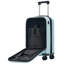 Ensemble de 3 valises à ouverture frontale, valise de transport rigide avec port USB, bagage extensible avec poignée à roulettes, verrou TSA