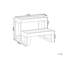 Hot Tub Steps LIMAY Brown