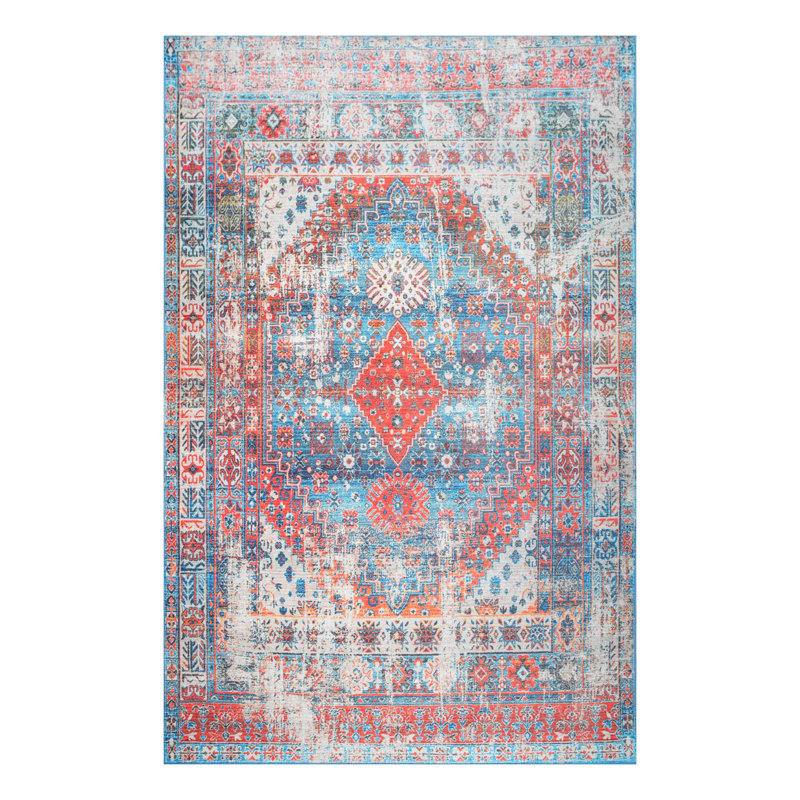 Tapis intérieur / extérieur Holdina, Rectangle 7 pi 6 po x 9 pi 6 po