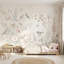 Papier peint blanc sur fond blanc-142473547-142473544