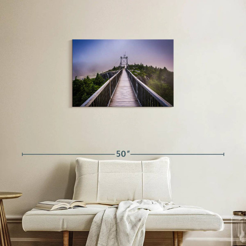 Lilie Mile High Swinging Bridge, 20" H x 30" W