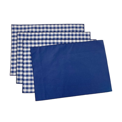Jodianne Cotton Gingham Rectangle Placemat