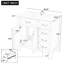 Ensemble de meuble-lavabo moderne 36 po avec évier Umiara-125490650-123817840