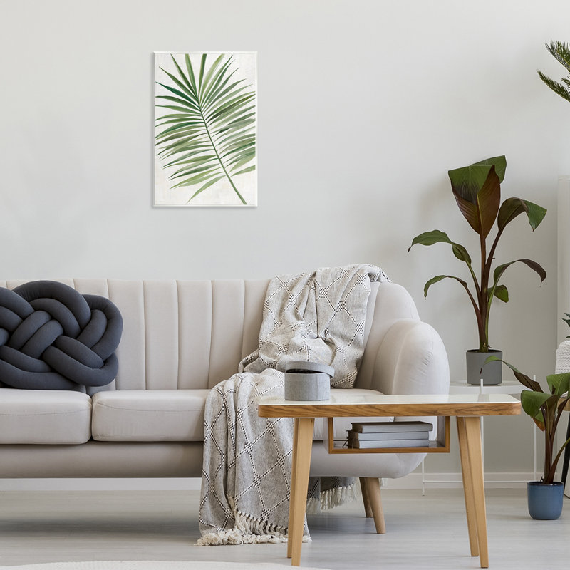 Plaque murale Lush Tropical Breeze, design par Hannah Dawson, H 15 po x l 10 po