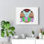 Jesus Dove Cross - Wrapped Canvas Print-562410734