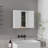 Ellegrini 1-Drawer Medicine Cabinet White