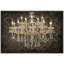 Impression sur toile sur toile de style lustre victorien de fantaisie noire élégante-93589522-93589528