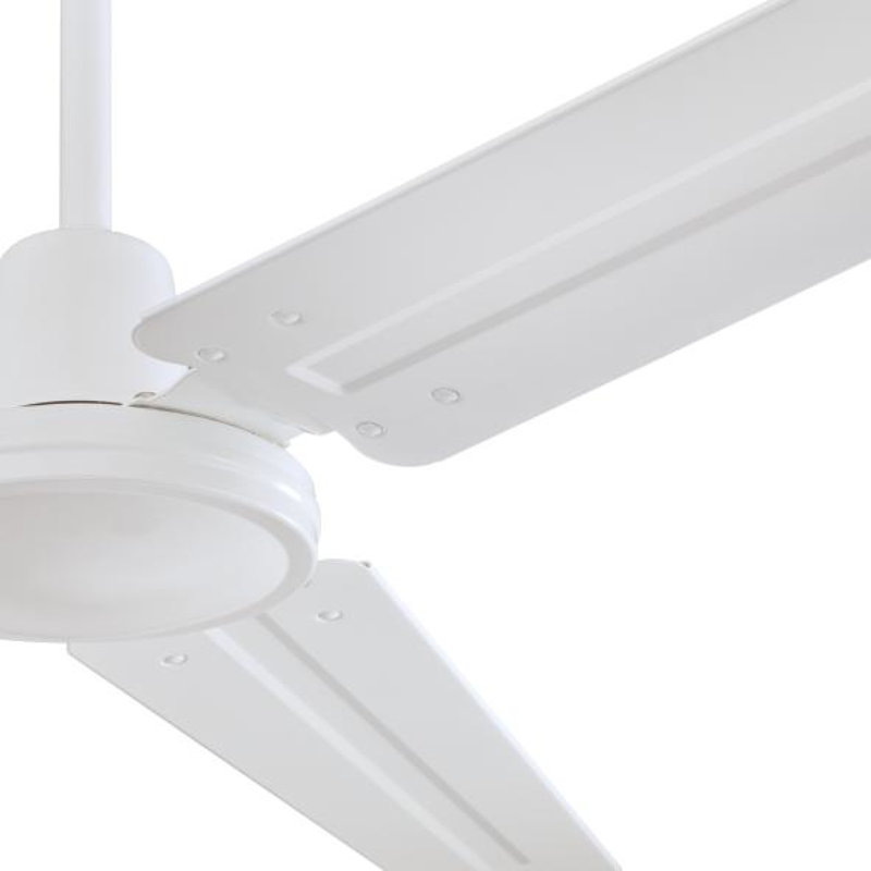 Ventilateur de plafond à 3 pales 56 "Aleph, Blanc, Système d'installation à support à billes, Commande murale