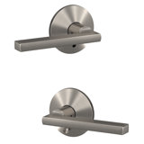 Latitude Custom Hall-Closet and Bed-Bath Door Lever with Kinsler Trim