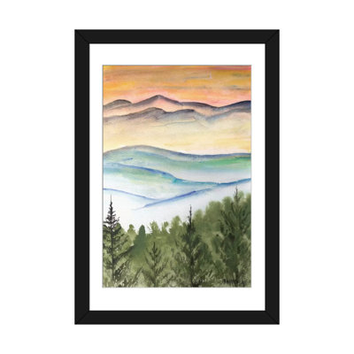 " Blue Ridge Mountains Landscape " by Derek McCrea