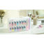 Boîte de rangement pour vernis à ongles pour 36 bouteilles avec 8 sections réglables, support de rangement pour vernis à ongles robuste et portable avec 4 séparateurs à ongles