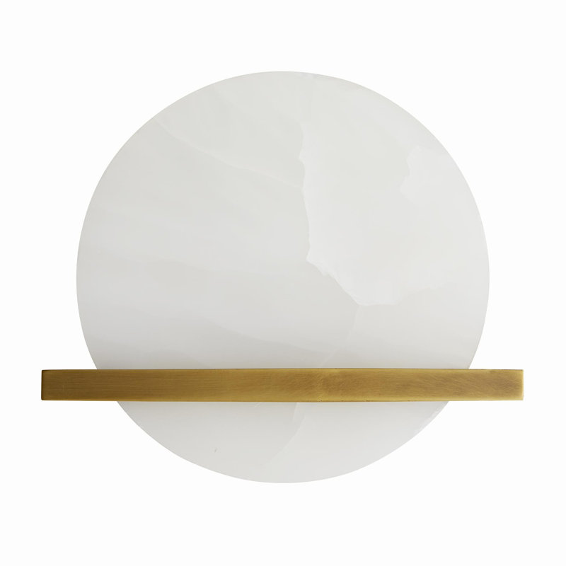 Savion 1 - Light Flush Mounted Sconce, Gold