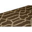 Flatweave Wool Geometric Area Rug in Espresso