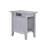 Glenni Solid Wood End Table and Built-In Outlets