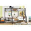Full XL Over Queen Metal Bunk Bed-1553295867
