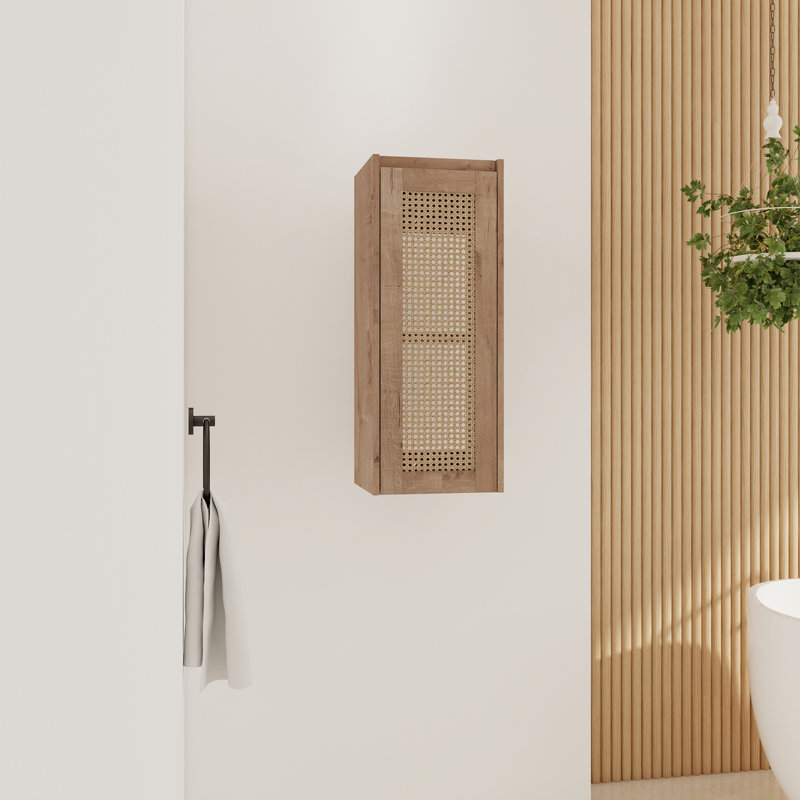 Bathroom Side Cabinet,Soft Close Doors,Float Mounting Design
