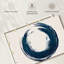 Cercle abstrait sur toile-1550149507