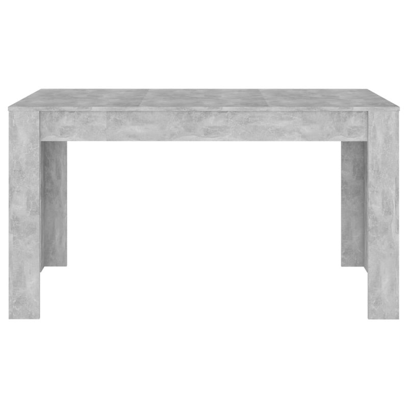 Gille Dining Table, Concrete Grey, Concrete Grey