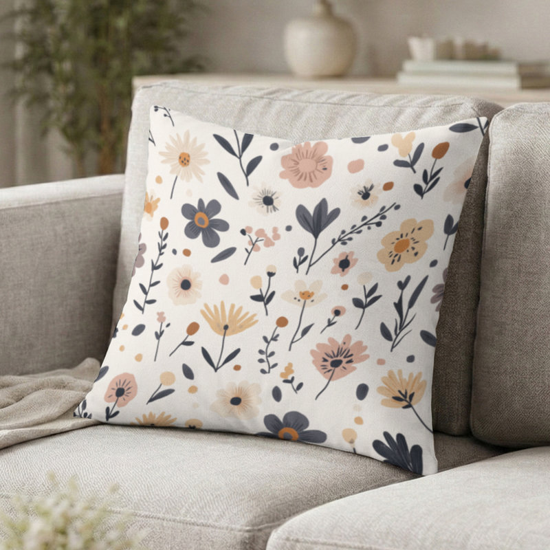 Coussin Modern, H 16 po x l 16 po
